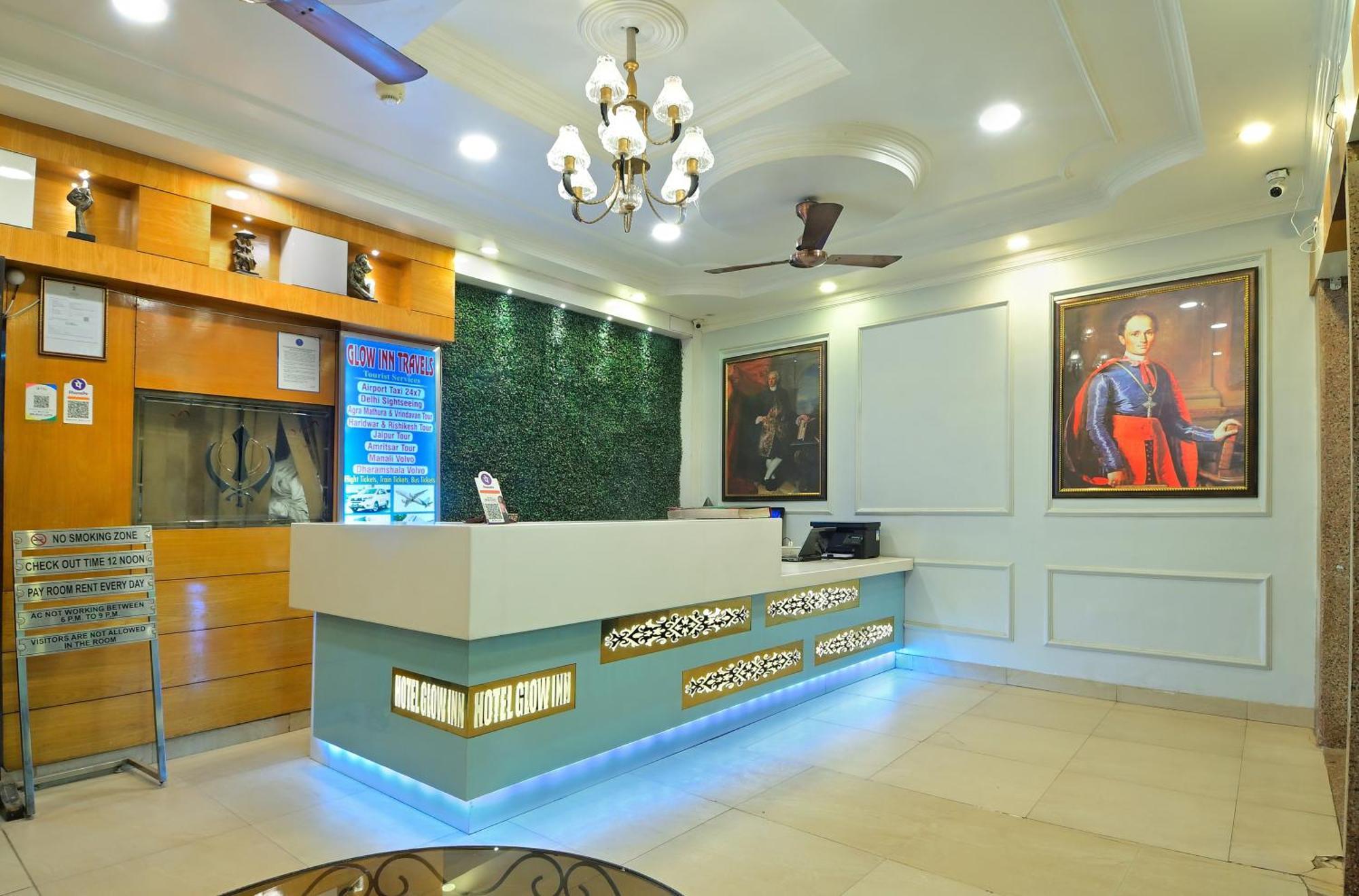 Hotel Glow Inn Paharganj-3 Mins Walk From New Delhi Railway Station Extérieur photo