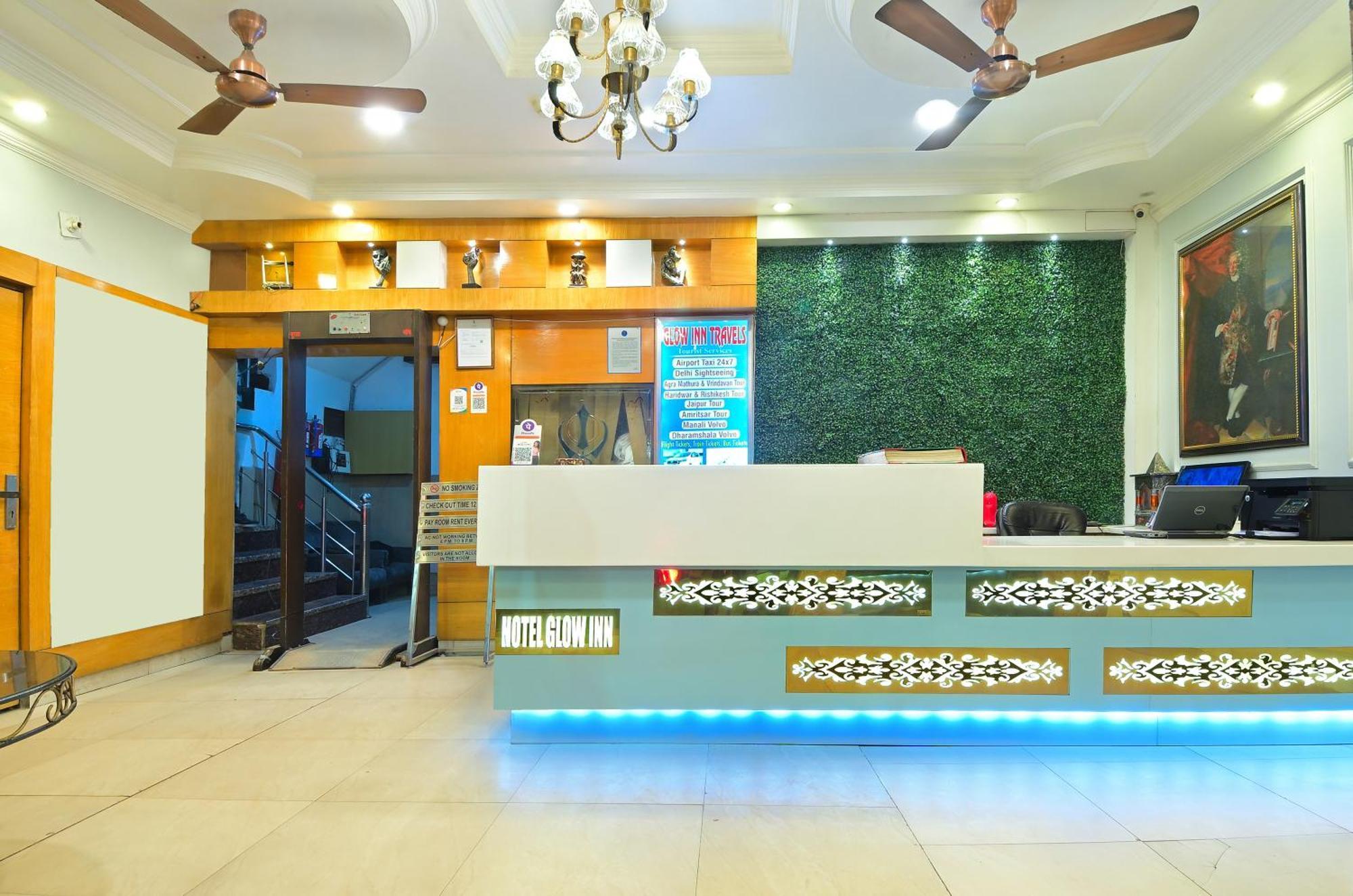 Hotel Glow Inn Paharganj-3 Mins Walk From New Delhi Railway Station Extérieur photo