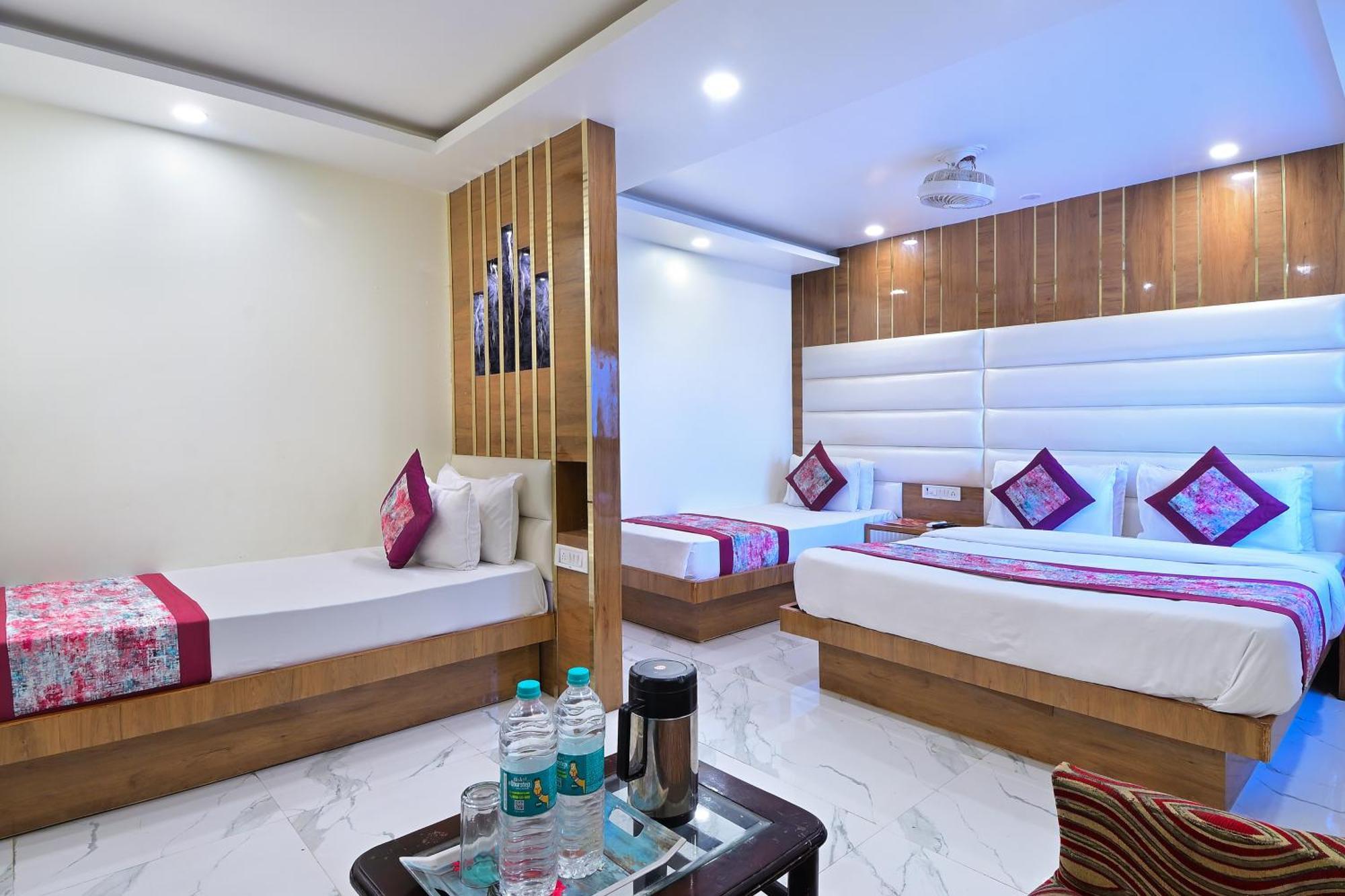 Hotel Glow Inn Paharganj-3 Mins Walk From New Delhi Railway Station Extérieur photo