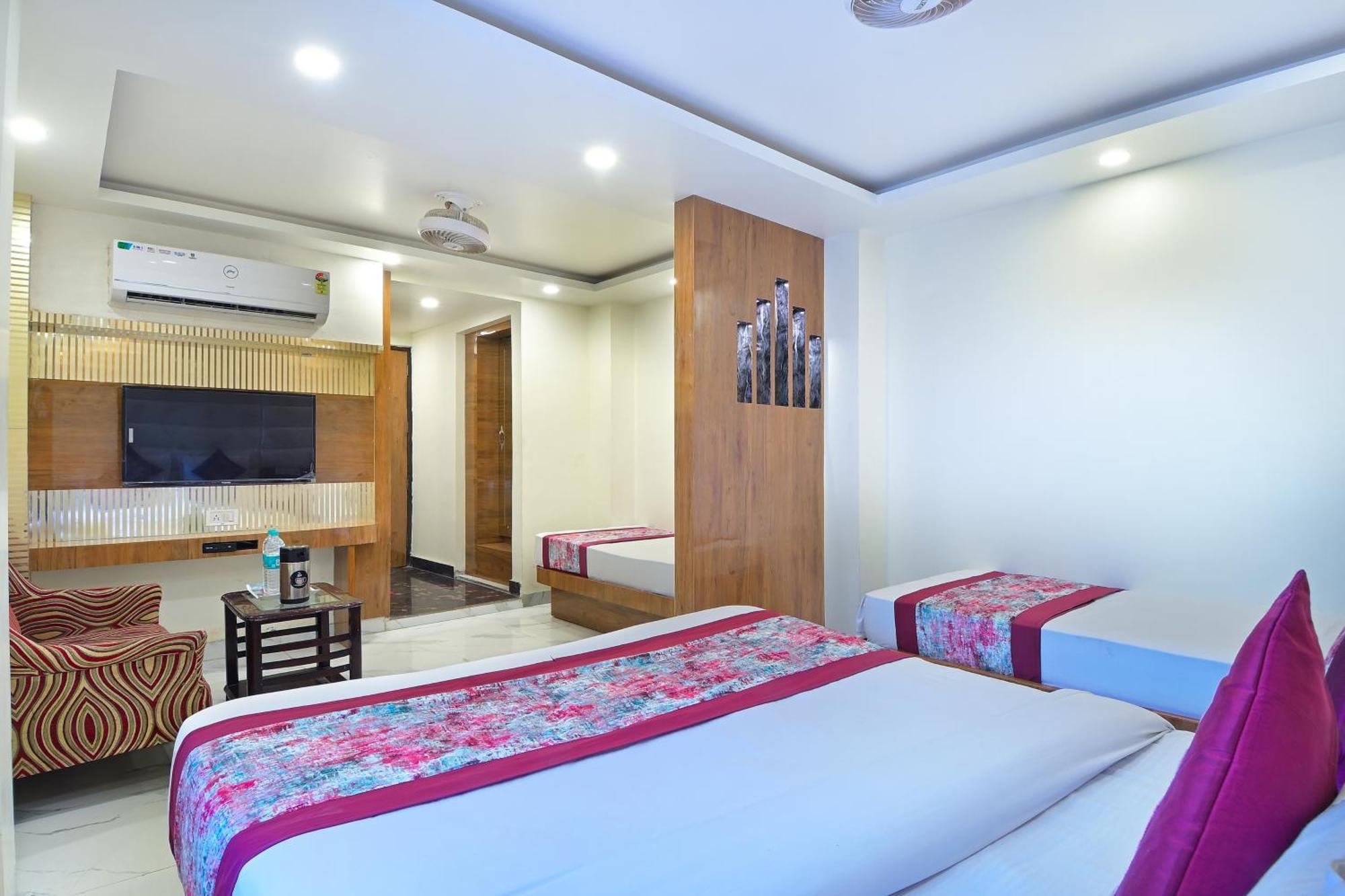 Hotel Glow Inn Paharganj-3 Mins Walk From New Delhi Railway Station Extérieur photo